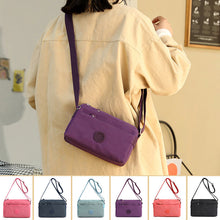Afbeelding in Gallery-weergave laden, Dames casual multi-layered modieuze nylon eenvoudige crossbody tas
