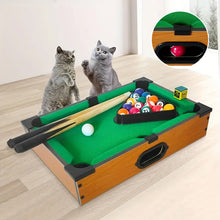 Afbeelding in Gallery-weergave laden, Mini-biljarttafel Interactief kattenspeelgoed voor het huishouden
