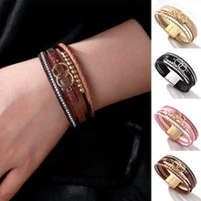 Afbeelding in Gallery-weergave laden, Laag lederen armband
