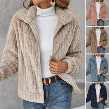 Afbeelding in Gallery-weergave laden, Clidress-reversjas met volledige ritssluiting van polar zachte fleece
