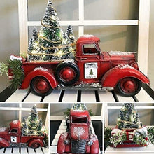 Afbeelding in Gallery-weergave laden, Kerst rode boerderij Truck decoratie
