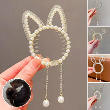 Afbeelding in Gallery-weergave laden, Elegante paardenstaart haarknoop
