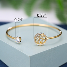Afbeelding in Gallery-weergave laden, Zirkoon Armband De Levensboom

