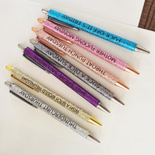 Afbeelding in Gallery-weergave laden, Swear Word Daily Pen Set (7cs * grappige zwarte inktpennen)
