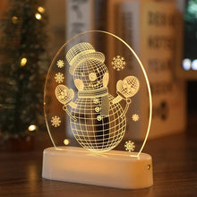 Afbeelding in Gallery-weergave laden, Kerst-decoratie Nachtverlichting
