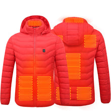 Afbeelding in Gallery-weergave laden, Verwarmd puffer jacket
