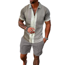 Afbeelding in Gallery-weergave laden, Casual herenpolo met print
