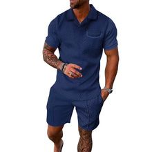Afbeelding in Gallery-weergave laden, Casual herenpolo met print
