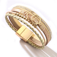 Afbeelding in Gallery-weergave laden, Laag lederen armband
