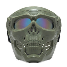 Afbeelding in Gallery-weergave laden, Skull Goggle rijmasker
